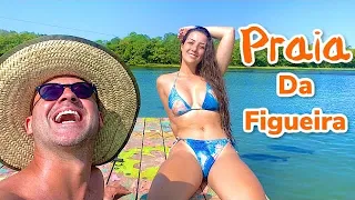Flutuando com os peixes na praia! VANLIFE REAL | parte 2