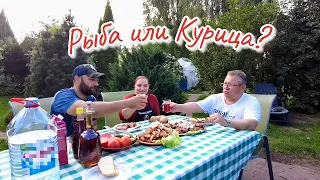 Мукбанг. Какой ХЕ вкуснее из курицы и из рыбы? @Галина Кухня