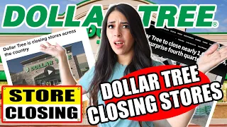 Dollar Tree Closing Down Stores! (price increases and thousands of stores closing)