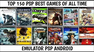 Top 150 PSP Best Games Of All Time  Best PSP Games   Emulator PSP Android 60FPS