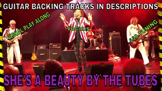 440 Tuning Guitar Backing Track: "she's A Beauty" By The Tubes - All Tracks For Practice