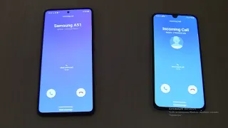 Double Over the Horizon Incoming call at the Same time Samsung Galaxy A51+A40