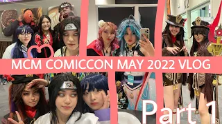 MCM London Comic Con May 2022 vlog !! part 1 | MICAO