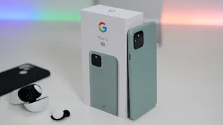Google Pixel 5 - Unboxing, Setup and Review - (4K 60P)
