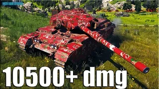 10500+ dmg на 9 уровне ✅ World of Tanks Centurion Mk. 7/1 лучший бой