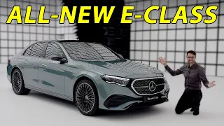 The all-new 2024 Mercedes E-Class is a tech and gadget center! 🎮 Premiere REVIEW
