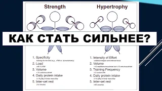 КАК СТАТЬ СИЛЬНЕЕ?