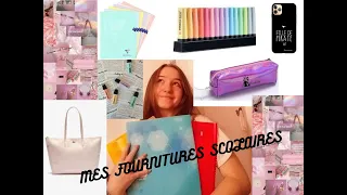 MES FOURNITURES SCOLAIRES 2023 - 2024 BACK TO SCHOOL EP 1