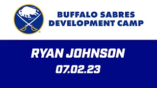 Ryan Johnson Sabres Development Camp | 07.02.23