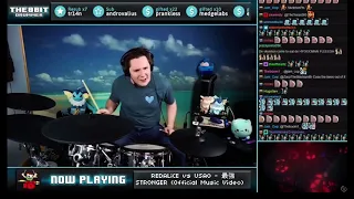 The8BitDrummer plays "最強STRONGER" - REDALiCE vs USAO !!