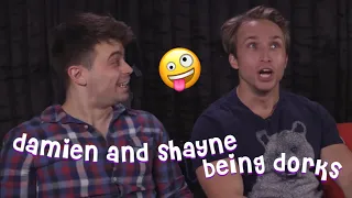 damien and shayne being dorks