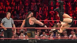 Braun Strowman vs. The Miz: Raw, Nov. 6, 2017- مصارعة