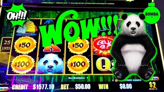 Gave Albert $5000 to MAKE ME RICH in the High Limit Room!!! #Florida #LasVegas #Casino #SlotMachine