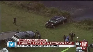 BREAKING: 4 found dead in submerged car