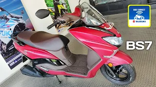 2023 Suzuki Burgman Street 125 Top Model review | Ride connect feature |  BS7 OBD 2 E20 updated