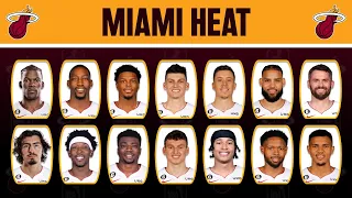 Miami HEAT New Roster 2023/2024 - Player Lineup Profile Update as of October 11