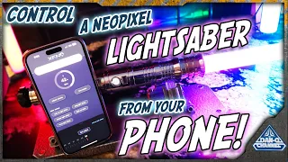 Bluetooth Neopixel Lightsaber! Xenopixel 3.0 by Damiensaber