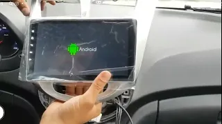 Устанавливаем автомагнитолу Android на Hyundai Solaris с AliExpress