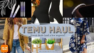 TEMU Haul - Great deals (and a few regrets)!