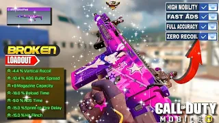 Best DRH Loadout cod Mobile // Fast ADS + No RECOIL // Call Of Duty Mobile Season 4 2024