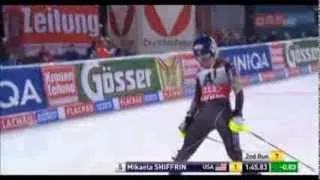 Slalom Flachau 2014 | Mikaela Shiffrin | Run 2