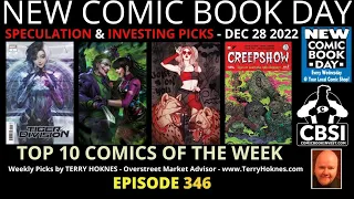 2022 12 Dec 28 New Comics Hot Picks NCBD Week Episode 346 comic speculation Tiger Division Spawn