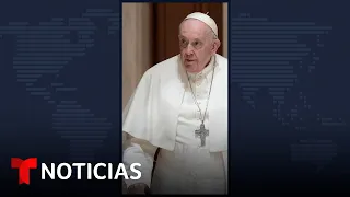 El papa califica injusta criminalización de personas LGBTQ #Shorts | Noticias Telemundo