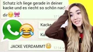 die verrücktesten WHATSAPP NACHRICHTEN zum totlachen