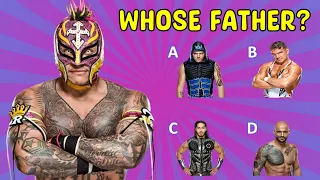 Guess The WWE Wrestlers By Their Father | WWE Quiz