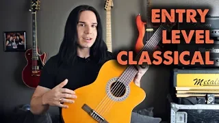 An Affordable Classical Guitar! w/ built-in electronics! - Demo / Review