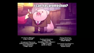 Gravity Falls All Season 1 End Credits