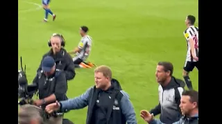😱 Watch the moment Newcastle qualified for the Champions League for the first time in over 20 years