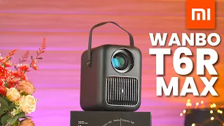 Xiaomi Wanbo T6R Max Best Portable FHD Projector 2023 | India | Unboxing & Review | 4K HDR Support