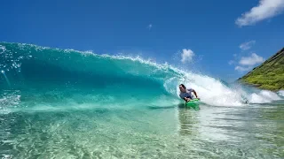 SANDY BEACH, OAHU BODYBOARDING