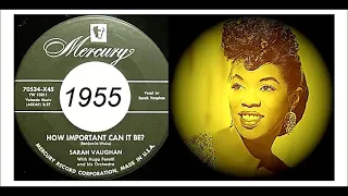 Sarah Vaughan - How Important Can It Be