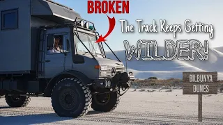 Tackling the REMOTE Telegraph Track to BILBUNYA DUNES! - Unimog NOT Unscathed Pt. 2 (Eps.9)