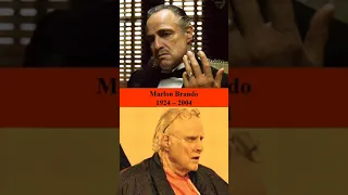 Marlon Brando, The Godfather | Then and Now