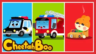 Ouch ❗🤕 Please help us! The car hospital song🏥 | Nursery rhymes | Kids song | #Cheetahboo