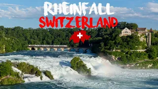 RHEINFALL | Switzerland | Europe's largest waterfall | 4K 60 FPS