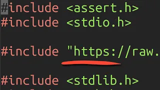 Including C File Over HTTPS
