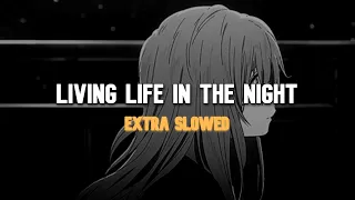 Living Life In The Night (extra slowed - TikTok)