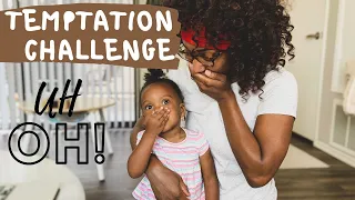 HILARIOUS & Shocking Candy temptation Challenge with a twist| Toddler Patience