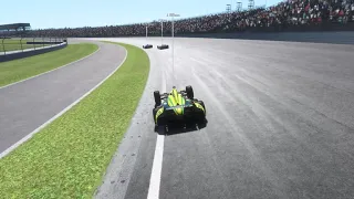 Taken out at Indy - rfactor 2 - Indycar