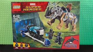 Обзор на LEGO Super Heroes 76099 Поединок с Носорогом