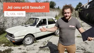 Skoda 120L 1978 | What price did the fans set for her?