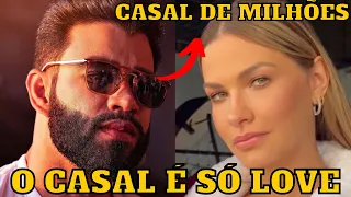 Gusttavo Lima e Andressa Suita se DECLARAM em FOTOS e o EMBAIXADOR encanta em carinho com fãs