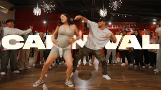 Dancing 6 MONTHS PREGNANT 😱 Chachi & Matt Steffanina “Carnival”