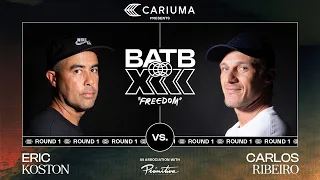 BATB 13: Eric Koston Vs. Carlos Ribeiro - Round 1: Battle At The Berrics Presented By Cariuma