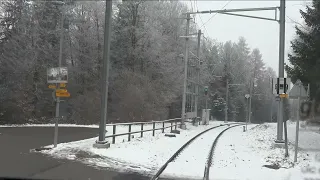 🇨🇭 Führerstandsmitfahrt Uetlibergbahn Zürich von Uetliberg nach Zürich HB (Talfahrt) [4K UHD]