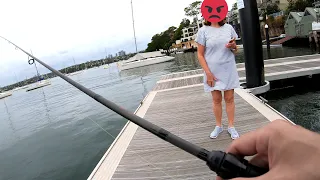 Woman Threatens To Call Police For Releasing Fish